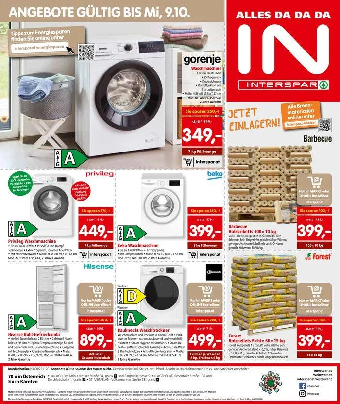 Top-Angebote für alle Schnäppchenjäger von 21. September bis 5. Oktober 2024 - Flugblätt seite 20