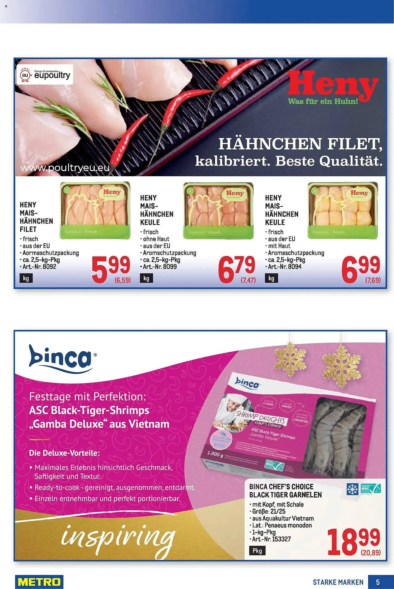 Metro Flugblatt von 27. November bis 10. Dezember 2025 - Flugblätt seite 5