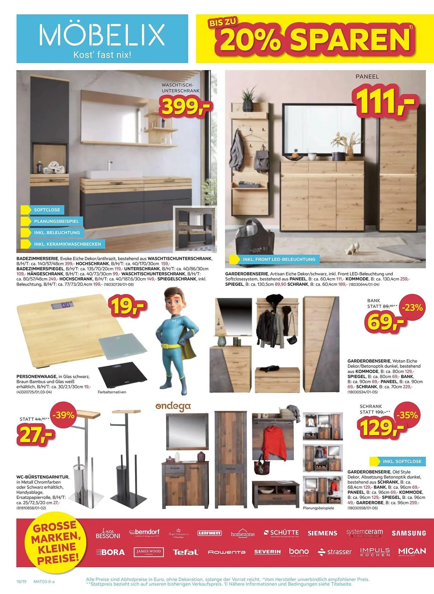 Möbelix Prospekt von 24. Februar bis 2. März 2026 - Flugblätt seite 18