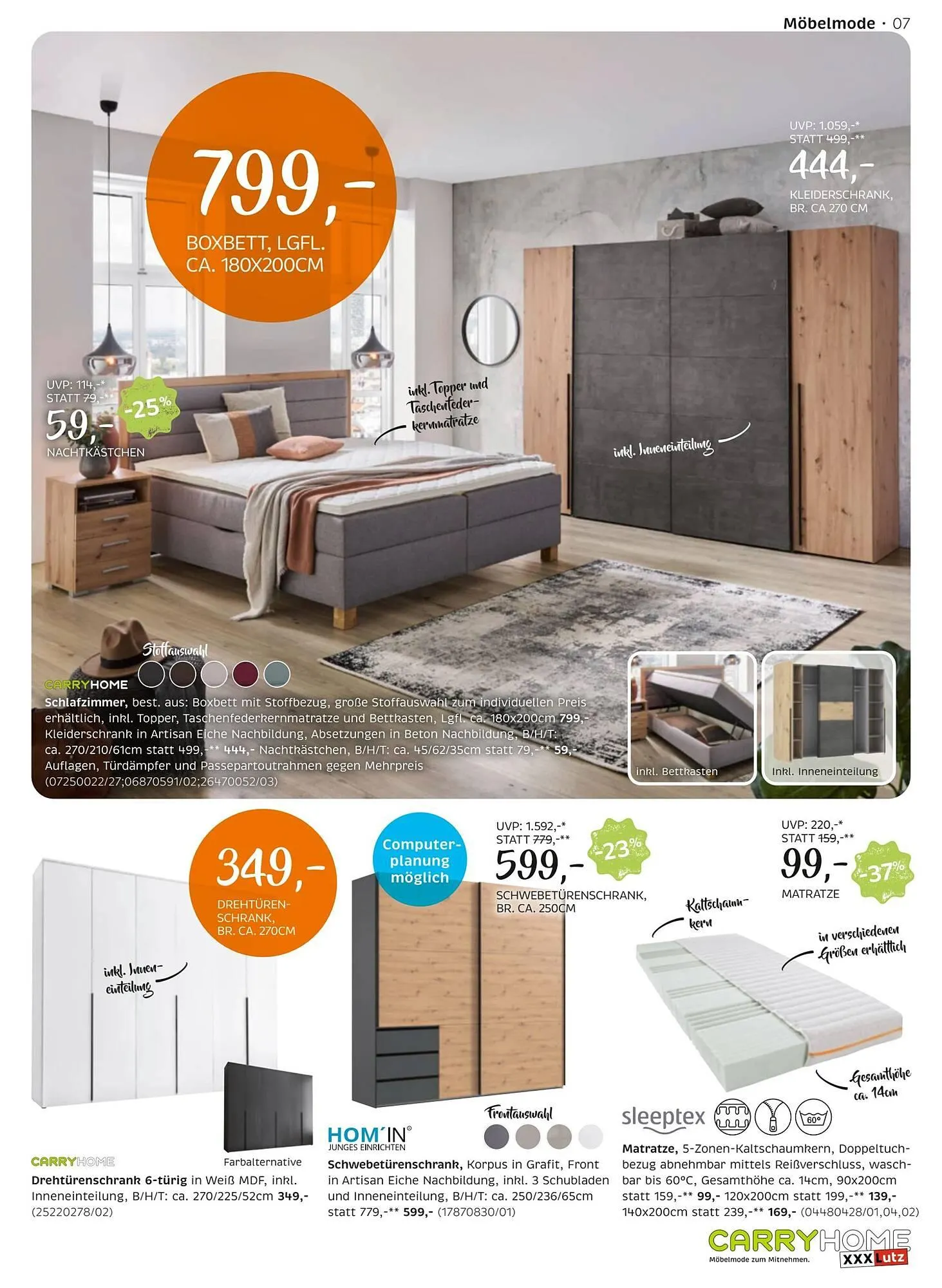 XXXLutz Prospekt von 4. November bis 18. November 2025 - Flugblätt seite 7