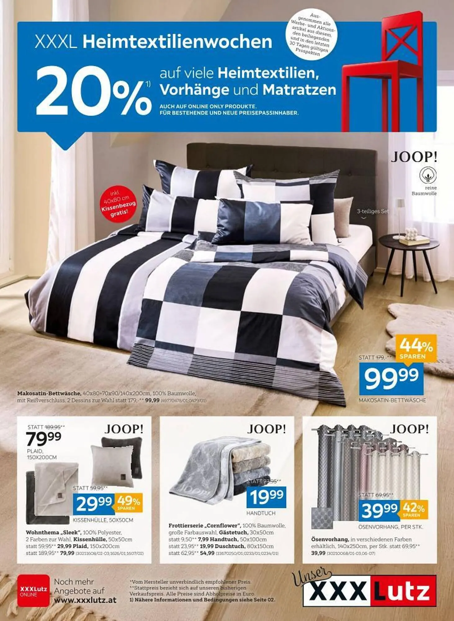 XXXLutz Prospekt von 20. Jänner bis 27. Jänner 2026 - Flugblätt seite 1