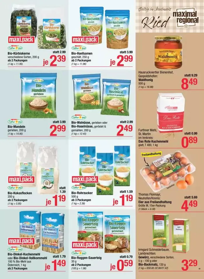 Tolles Angebot für Schnäppchenjäger von 25. Oktober bis 8. November 2024 - Flugblätt seite  13