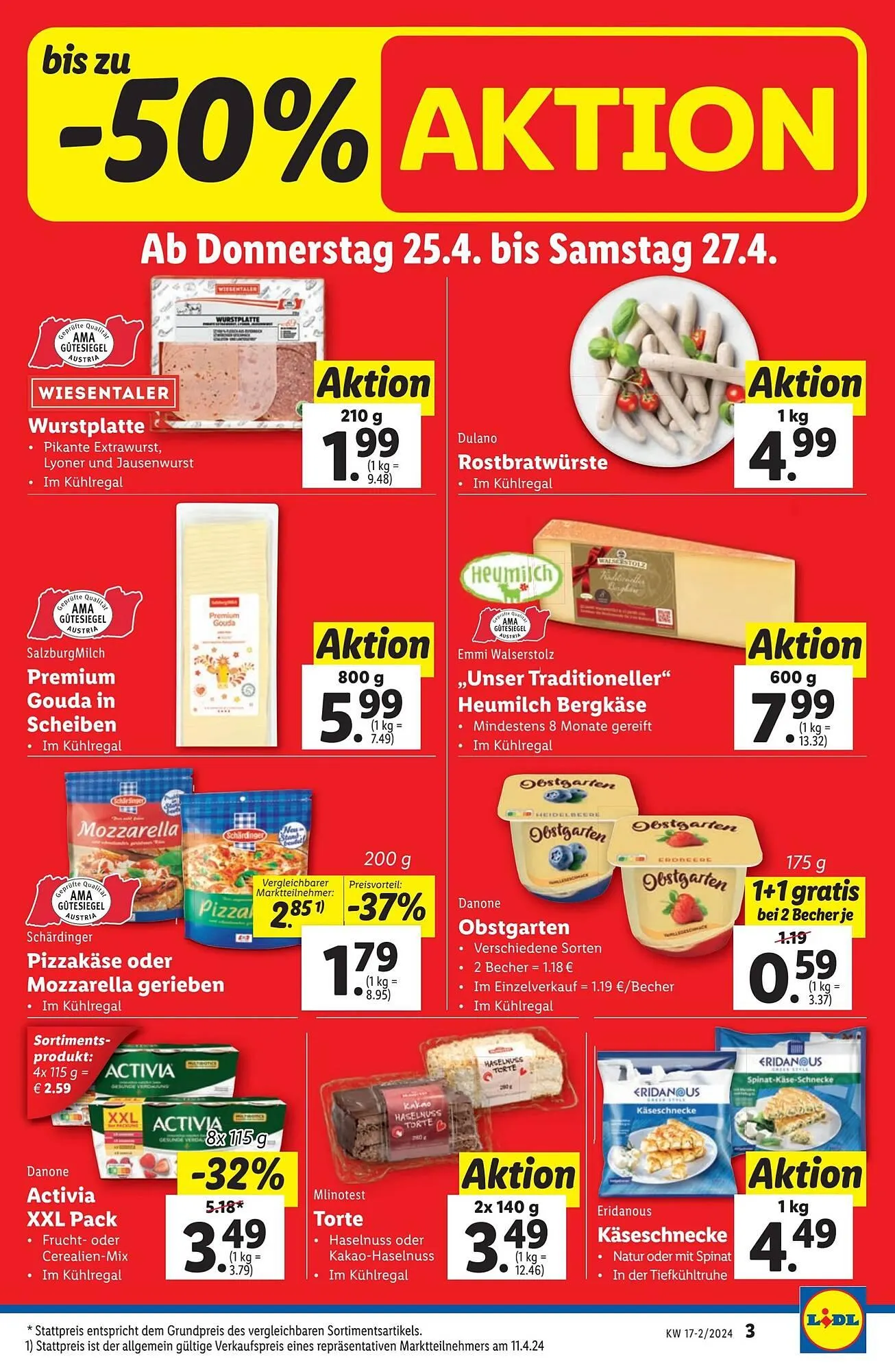 Lidl Flugblatt von 24. April bis 30. April 2024 - Flugblätt seite 3
