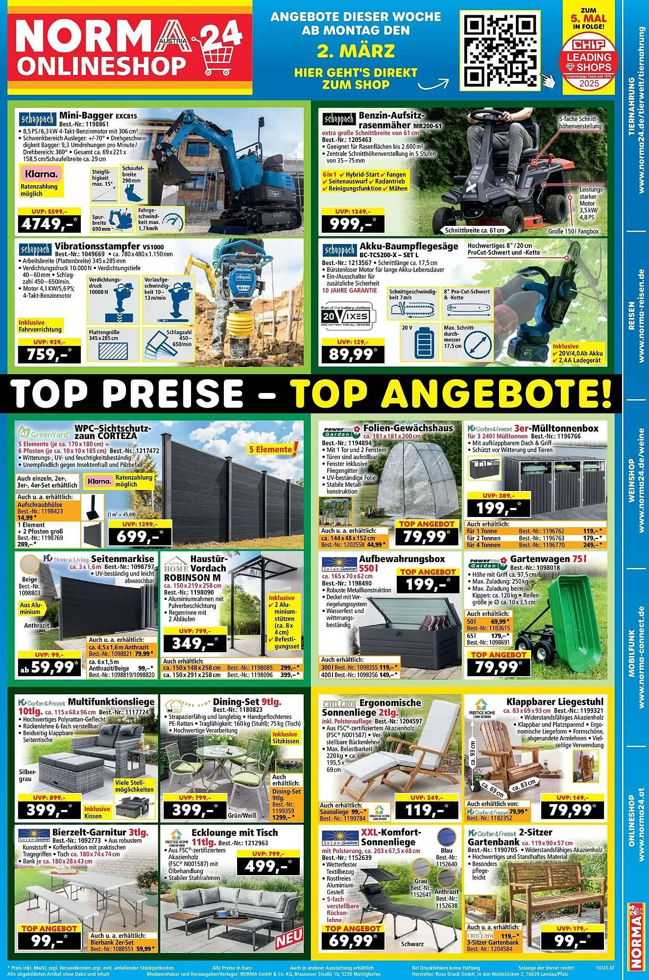 Norma Prospekt von 2. März bis 8. März 2026 - Flugblätt seite  19