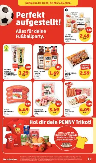 PENNY Flugblatt von 18. Juni bis 24. Juni 2026 - Flugblätt seite  12