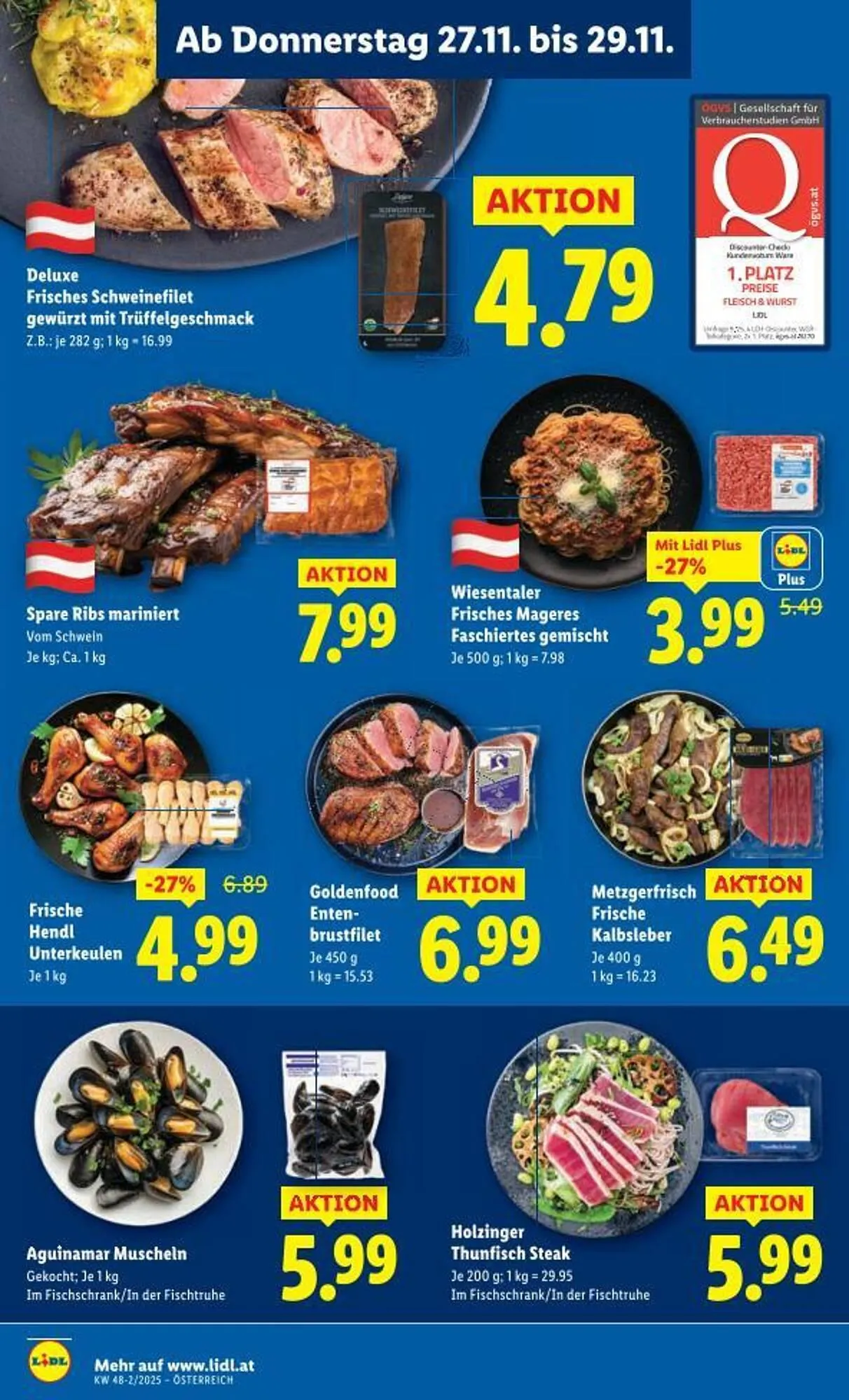 Lidl Flugblatt von 27. November bis 3. Dezember 2025 - Flugblätt seite 7