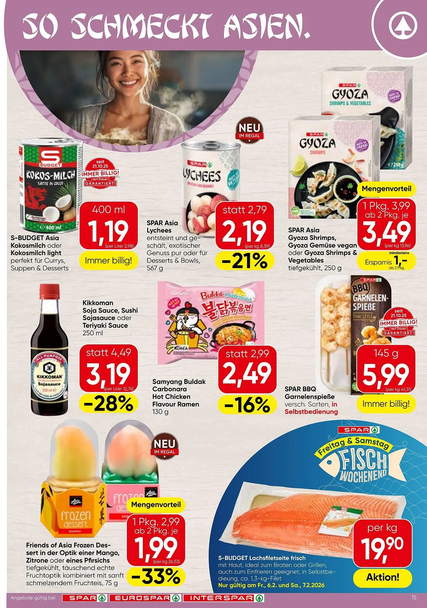 Spar Flugblatt von 5. Februar bis 11. Februar 2026 - Flugblätt seite  15