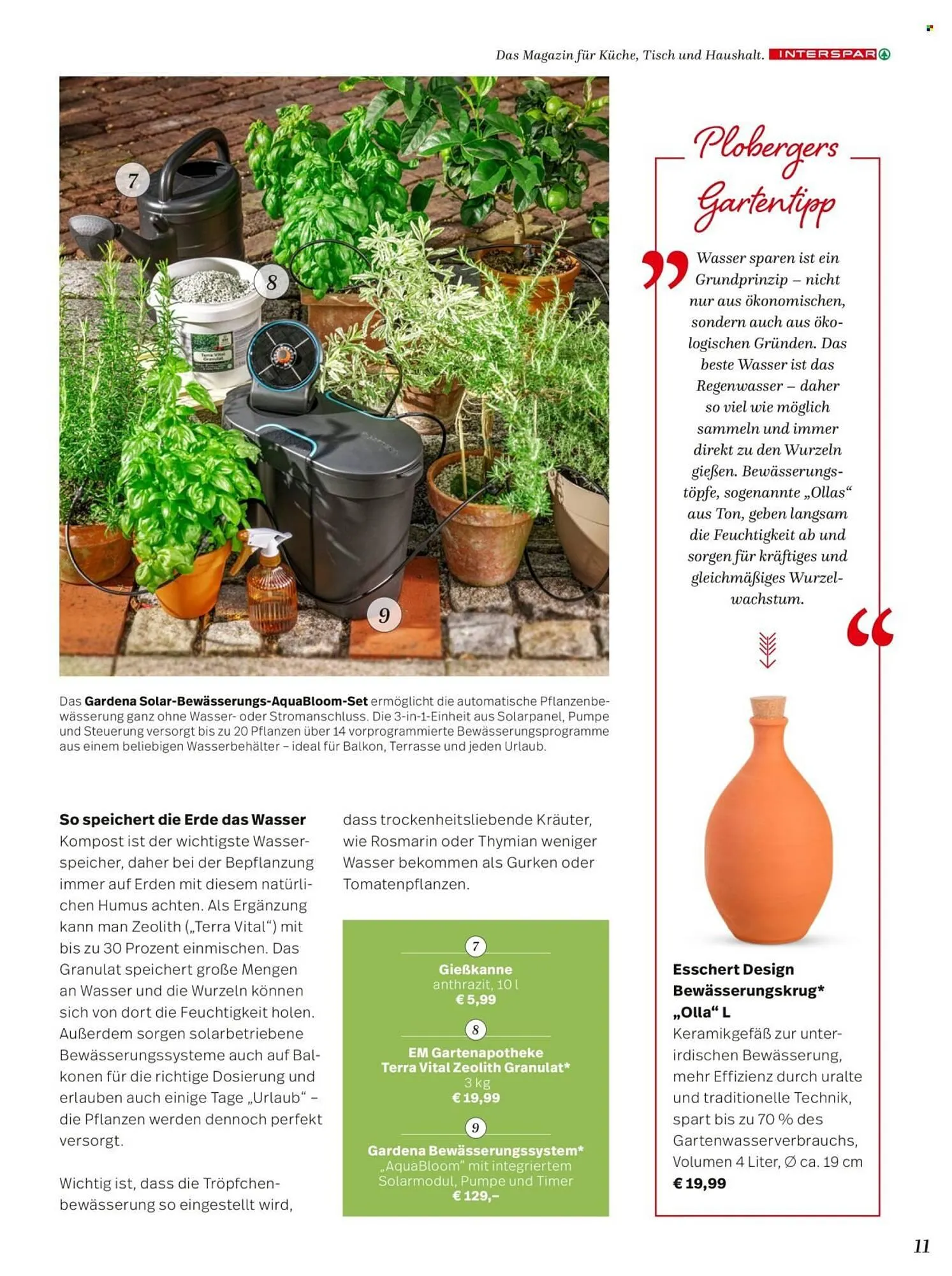 Interspar Flugblatt von 7. April bis 31. Juli 2026 - Flugblätt seite  11