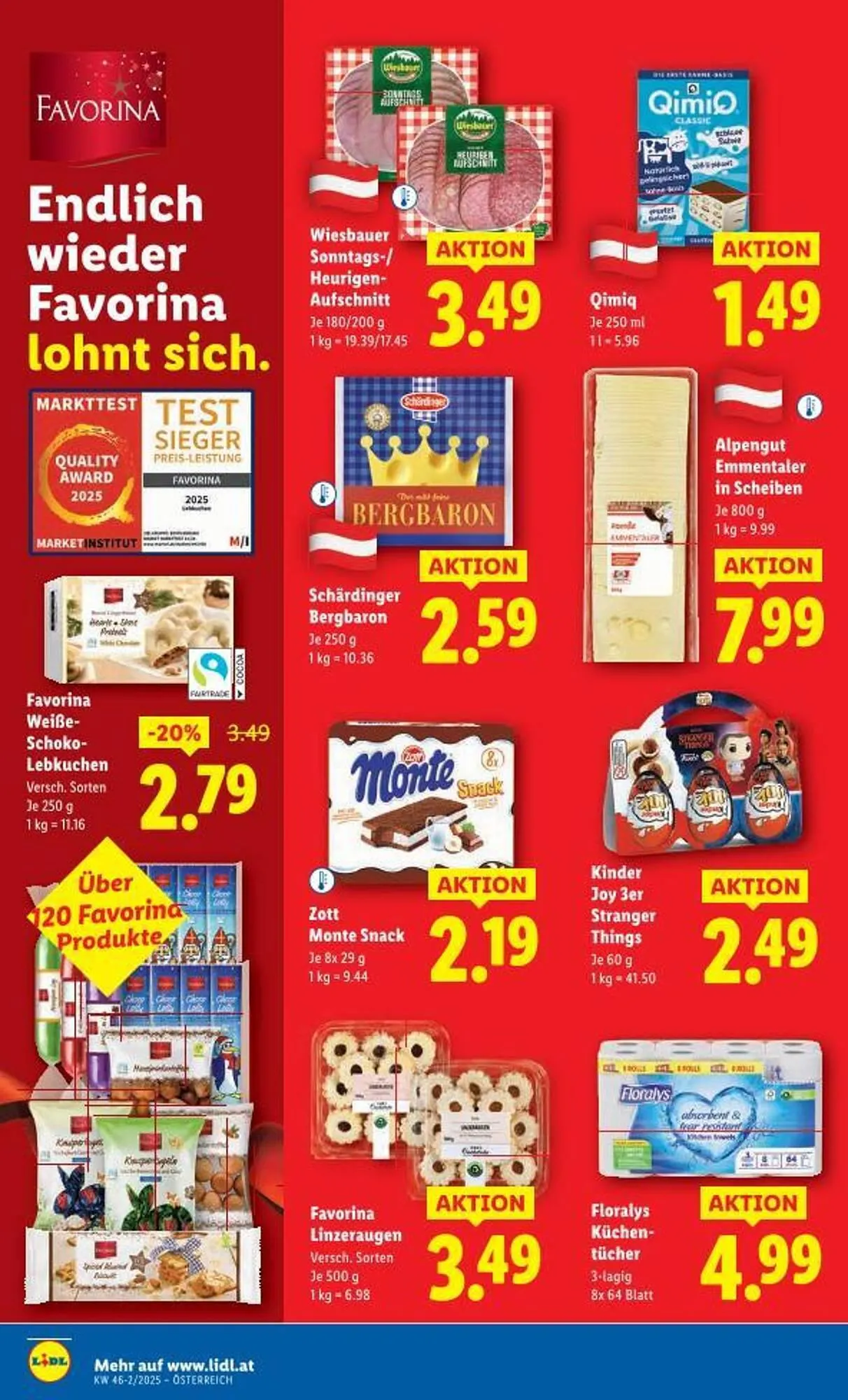 Lidl Flugblatt von 13. November bis 19. November 2025 - Flugblätt seite 17