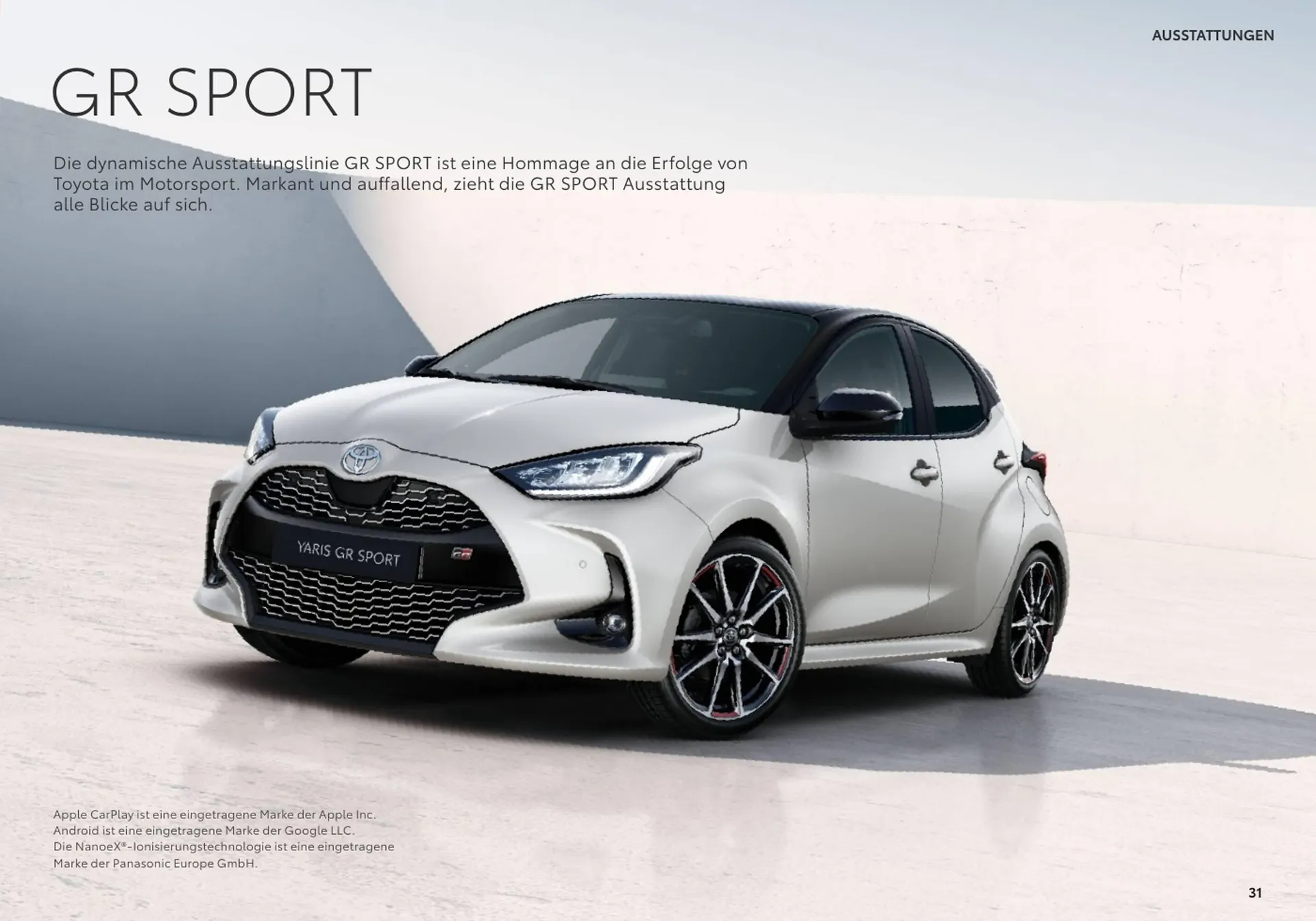 Toyota Flugblatt von 1. April bis 20. Oktober 2026 - Flugblätt seite  31