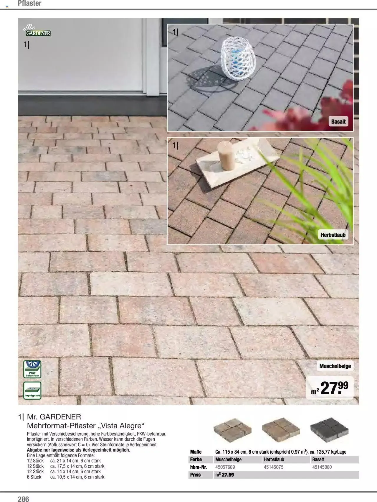 Hagebau Gartenjahr 2023 von 7. März bis 31. Dezember 2023 - Flugblätt seite  286