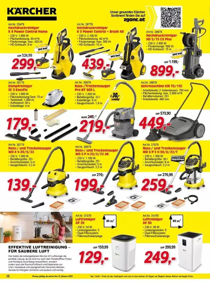 Jänner I 2025 von 27. Dezember bis 10. Jänner 2025 - Flugblätt seite 12