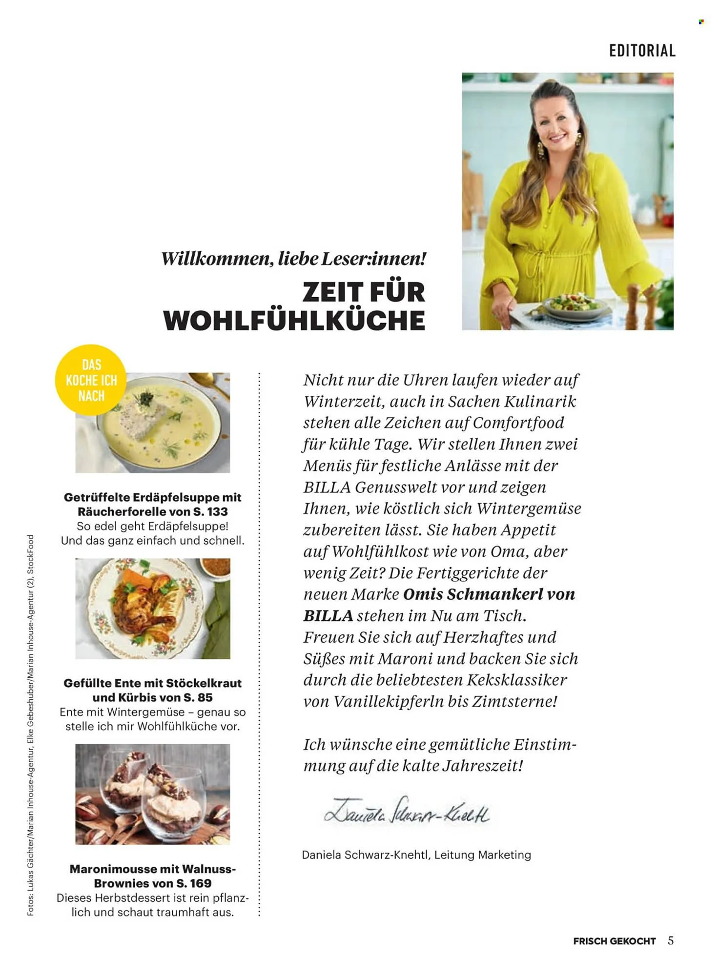 Billa Flugblatt von 1. November bis 30. November 2025 - Flugblätt seite  177