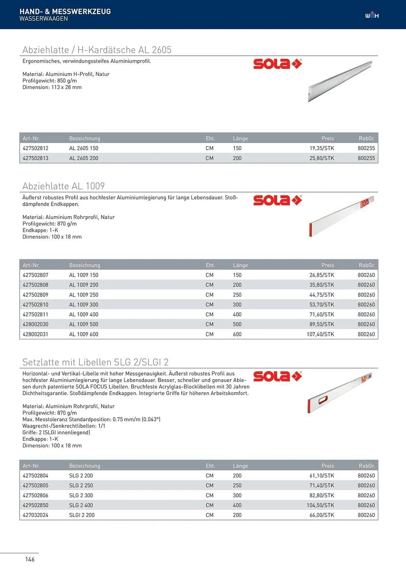 Würth Flugblatt von 22. Februar bis 31. Dezember 2024 - Flugblätt seite  146