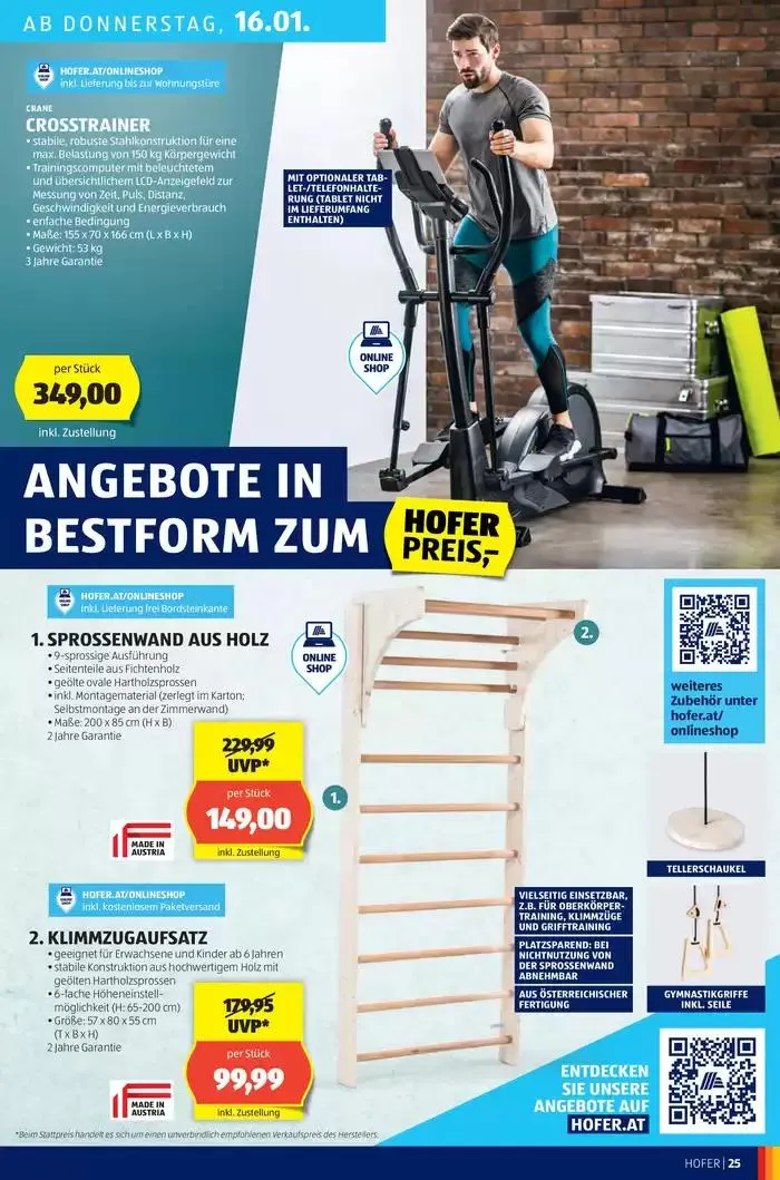 Blättern Sie online im HOFER Flugblatt von 8. Jänner bis 15. Jänner 2025 - Flugblätt seite 29