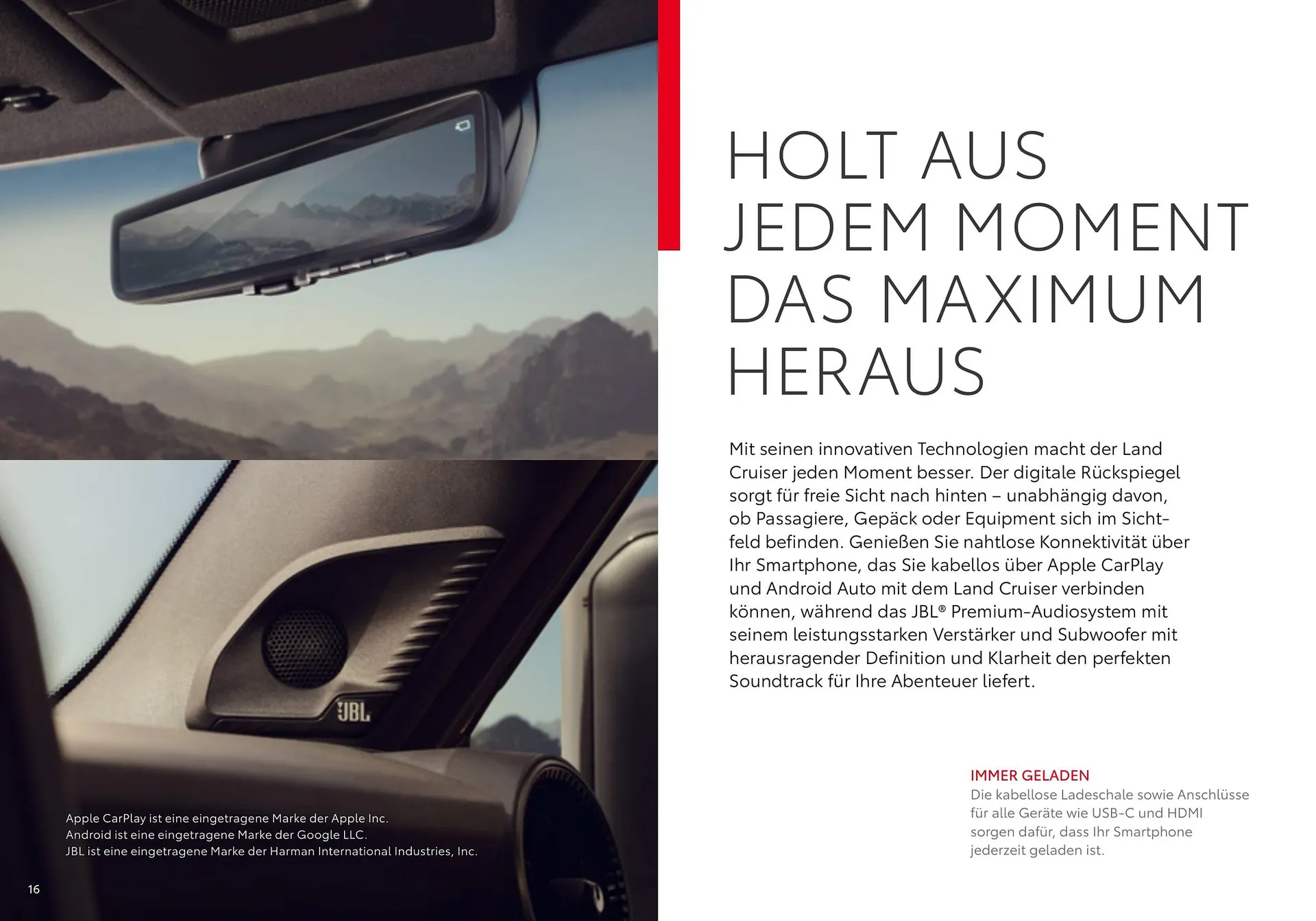 Toyota Flugblatt von 1. April bis 20. Oktober 2026 - Flugblätt seite 16