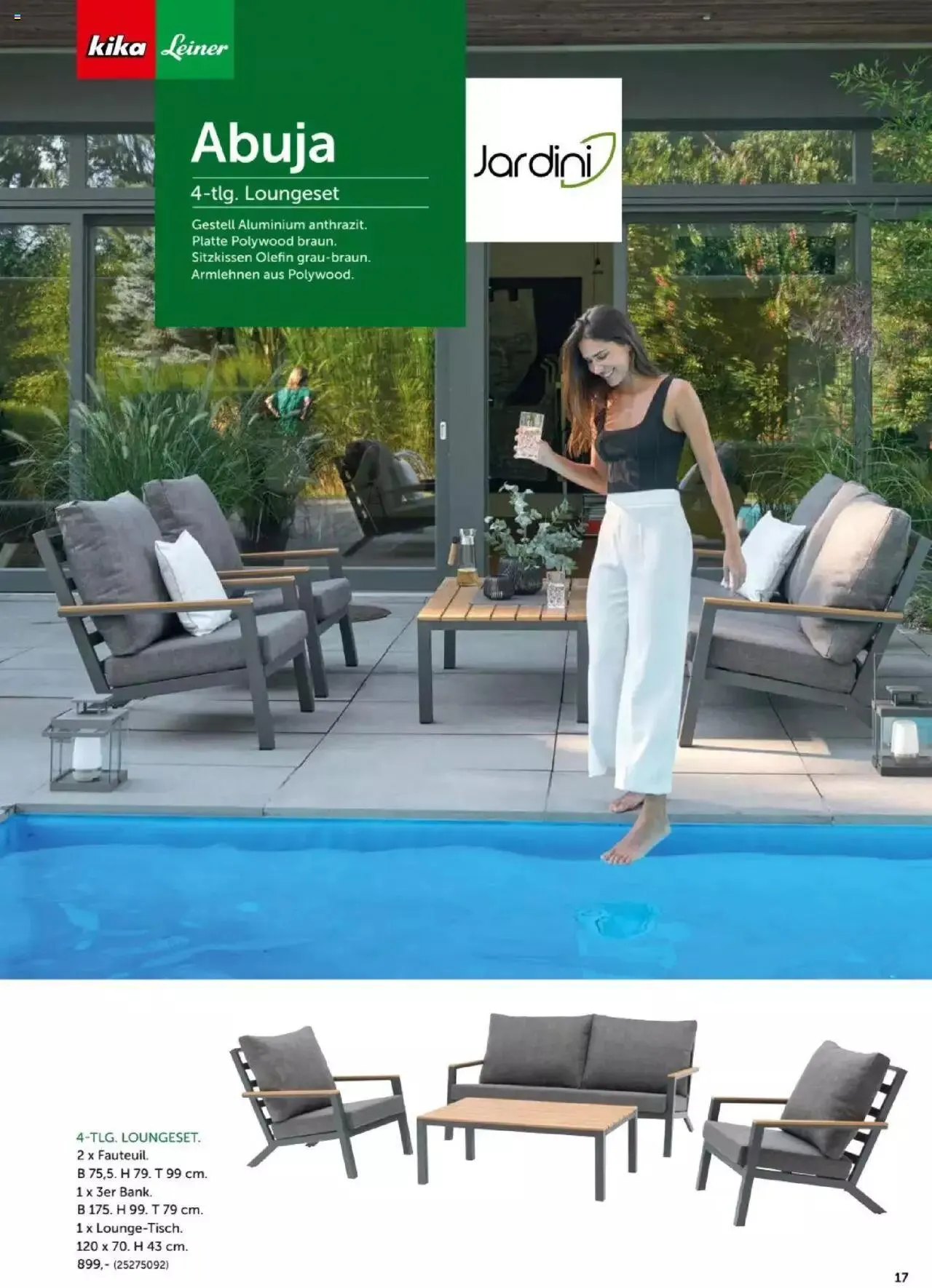 Leiner Garten Katalog 2024 von 4. März bis 30. September 2024 - Flugblätt seite  17