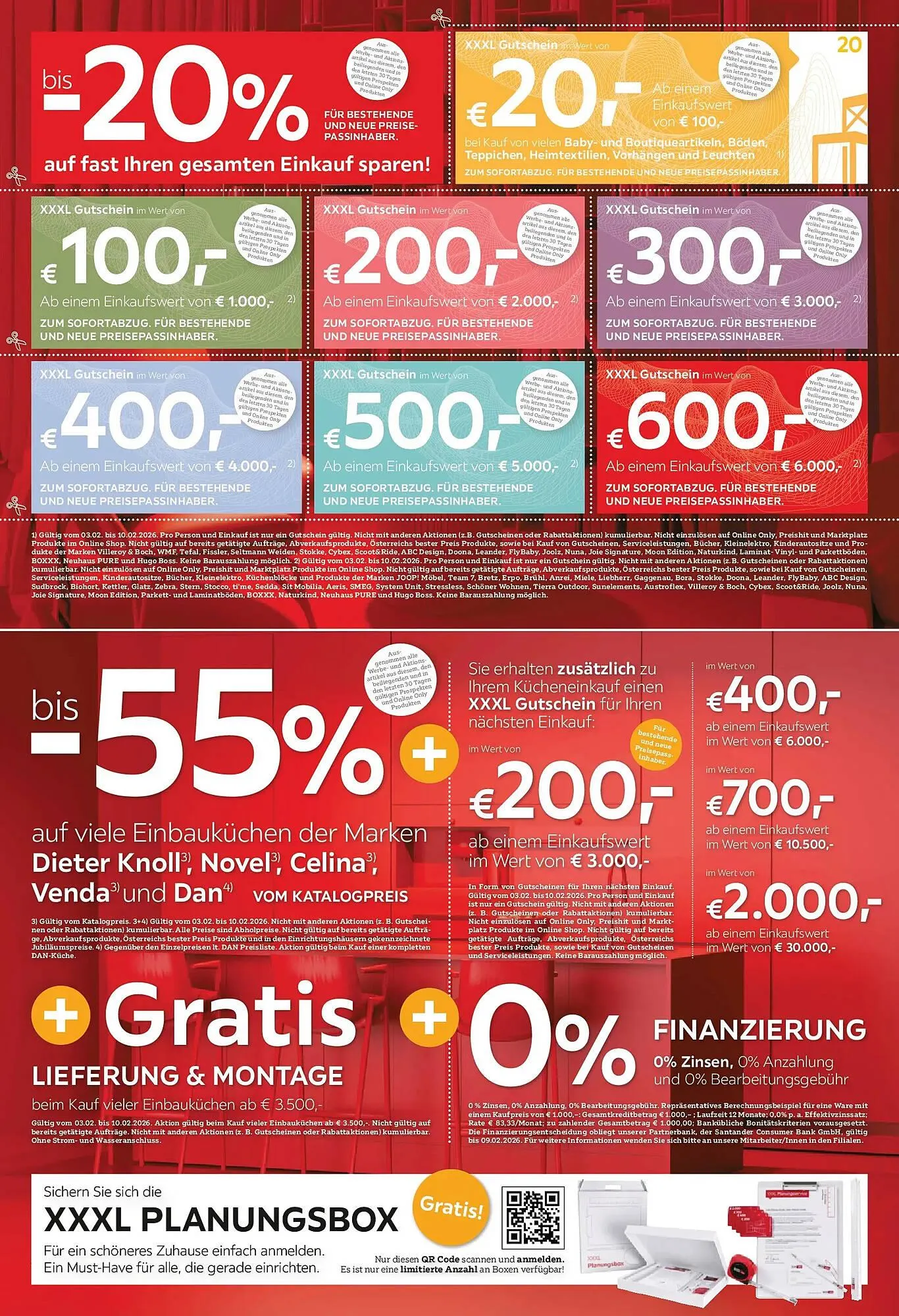 XXXLutz Prospekt von 3. Februar bis 11. Februar 2026 - Flugblätt seite  2