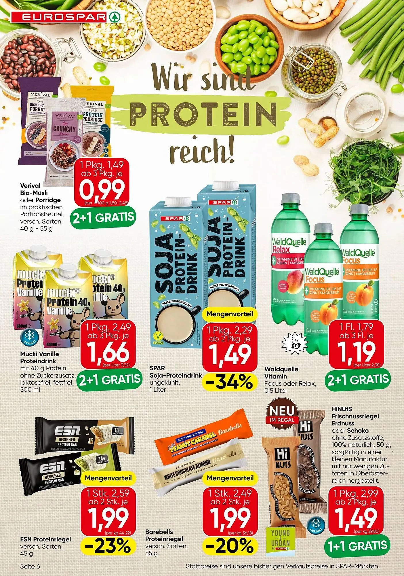 Eurospar Flugblatt von 9. April bis 22. April 2026 - Flugblätt seite  6