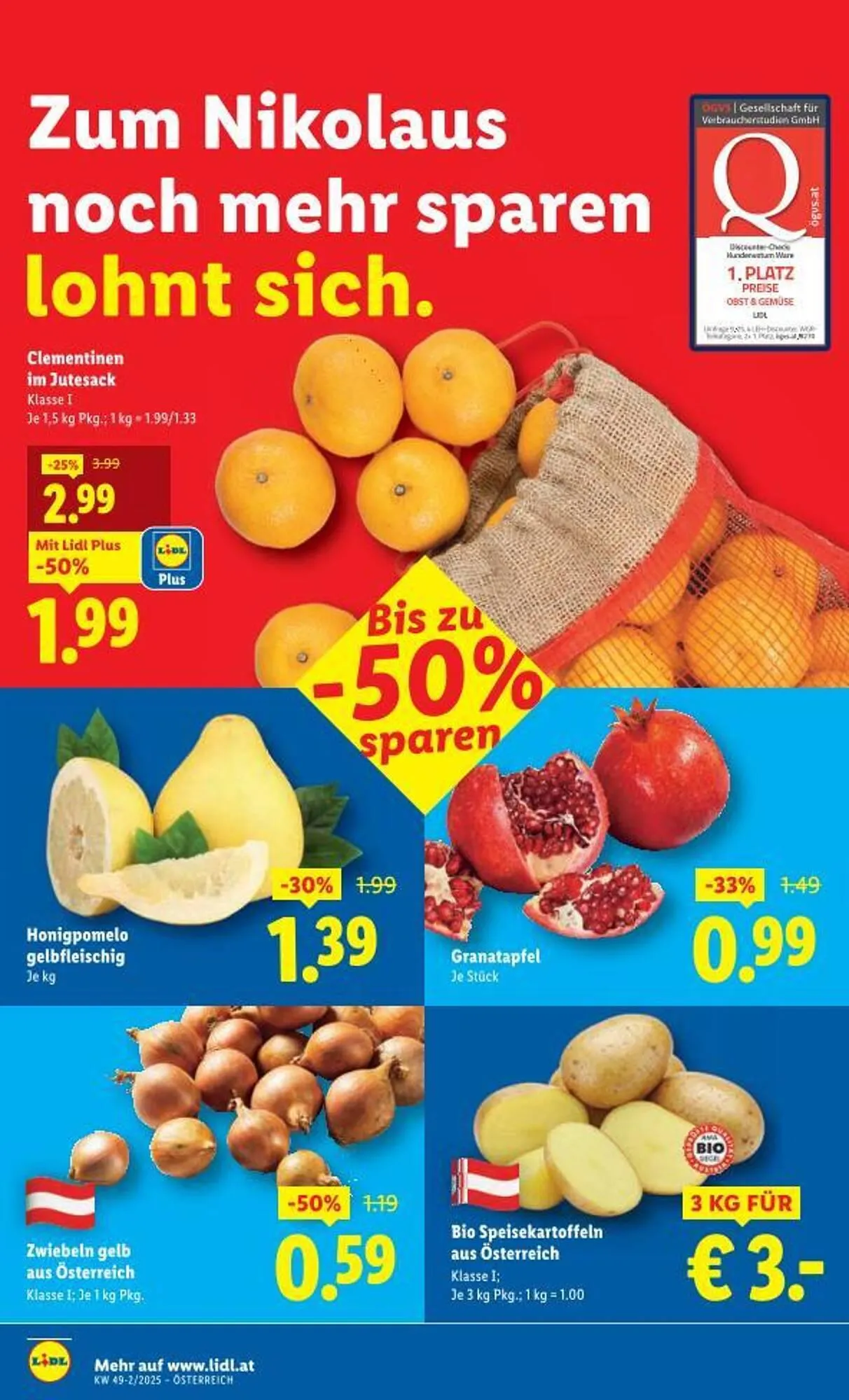 Lidl Flugblatt von 4. Dezember bis 10. Dezember 2025 - Flugblätt seite  7