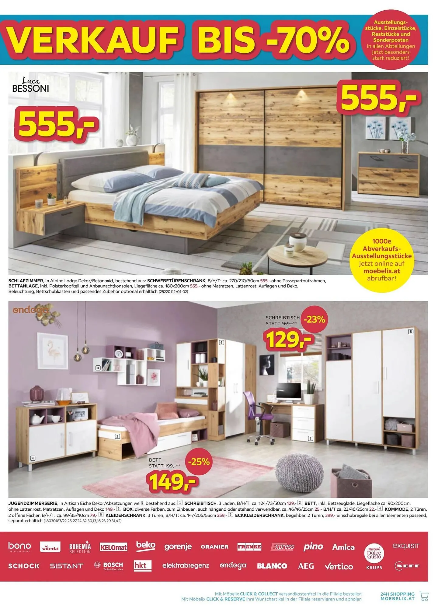 Möbelix Prospekt von 30. Dezember bis 11. Jänner 2026 - Flugblätt seite  7