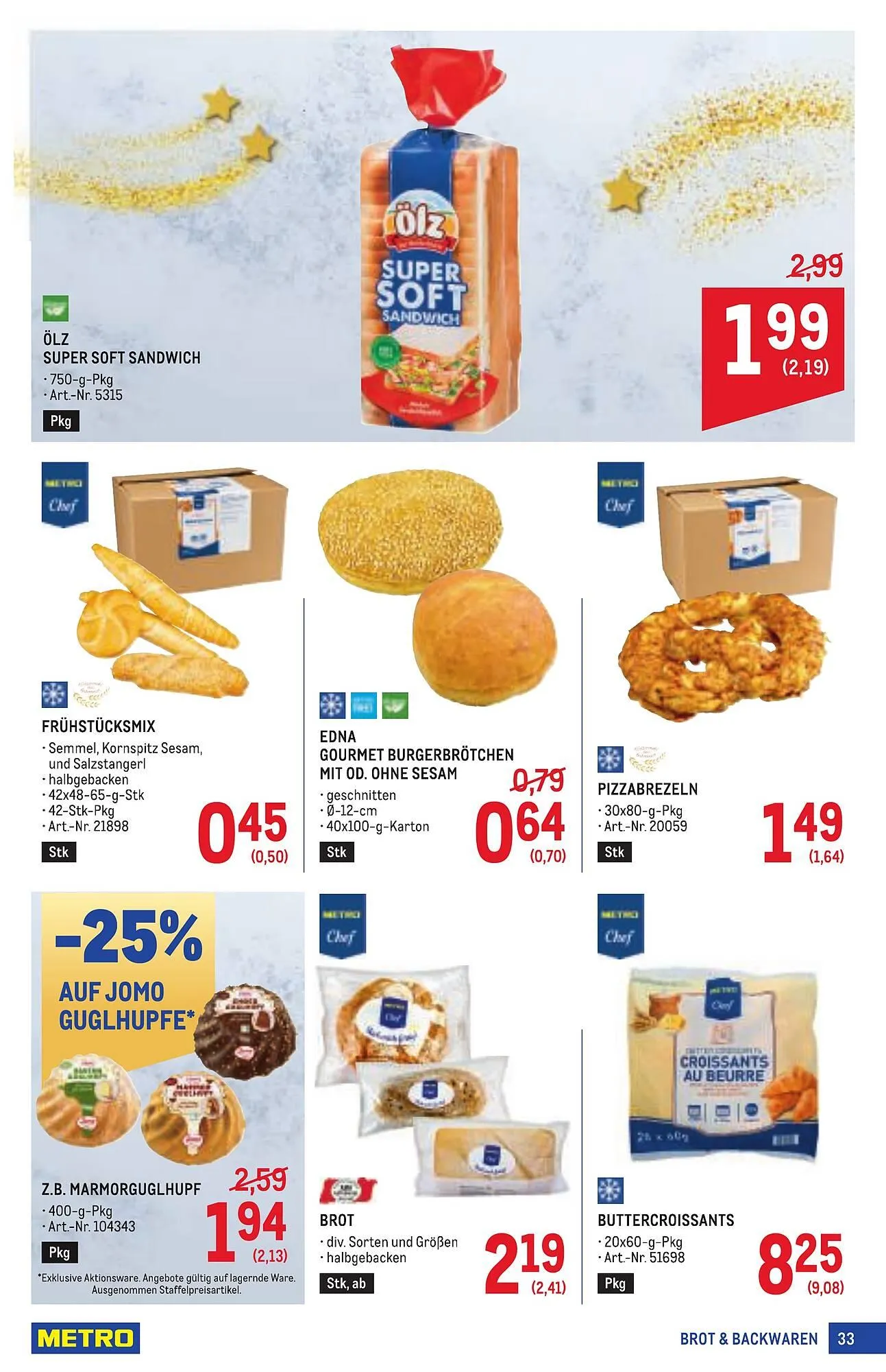 Metro Flugblatt von 11. Dezember bis 7. Jänner 2026 - Flugblätt seite  33