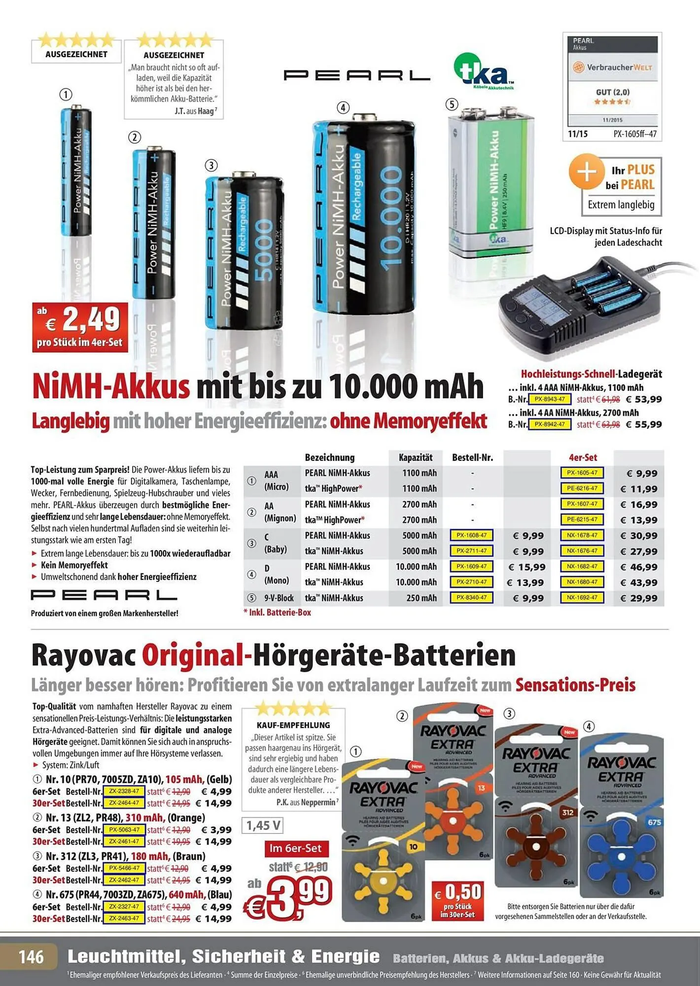 Pearl Flugblatt von 31. August bis 28. September 2024 - Flugblätt seite  146