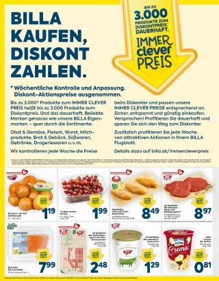 BILLA Flugblatt von 15. Oktober bis 21. Oktober 2026 - Flugblätt seite  2