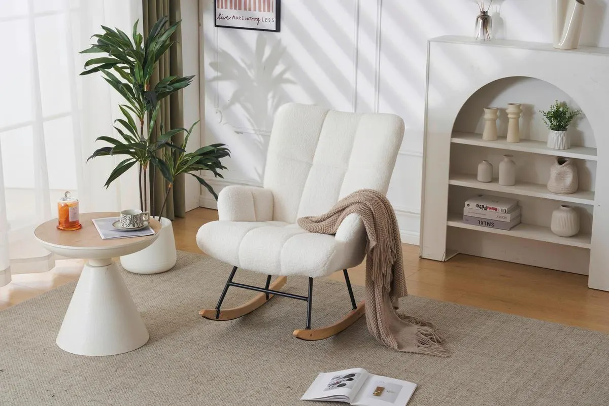 in Bouclé Beige
