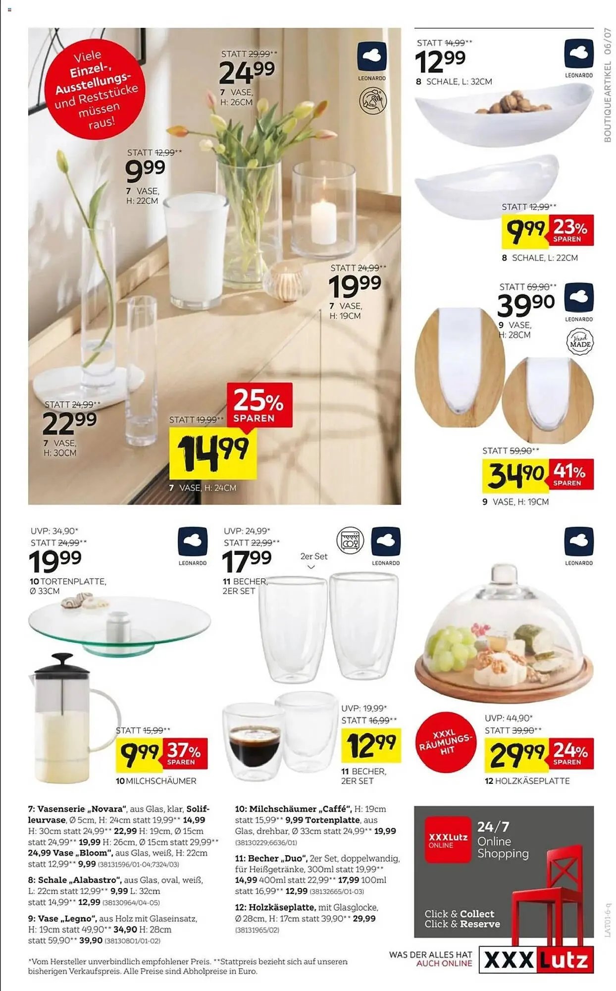 XXXLutz Prospekt von 29. Dezember bis 31. Jänner 2026 - Flugblätt seite  7