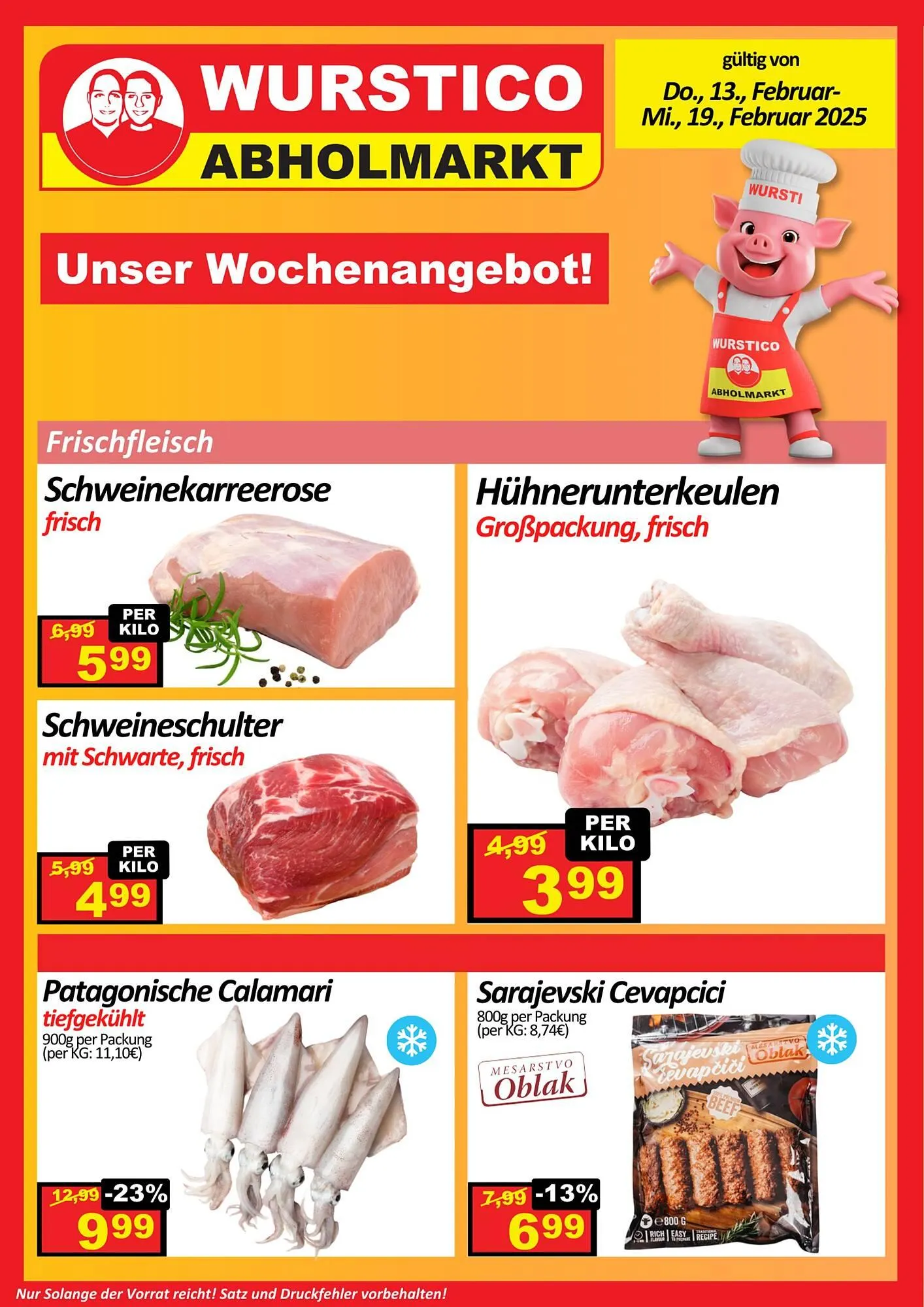 Wurstico Flugblatt - 1