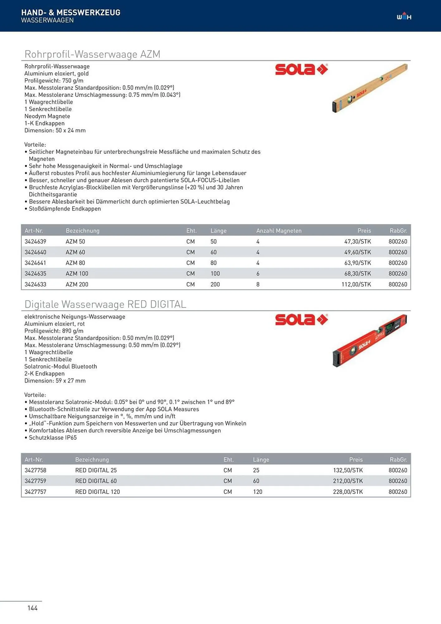 Würth Flugblatt von 22. Februar bis 31. Dezember 2024 - Flugblätt seite  144