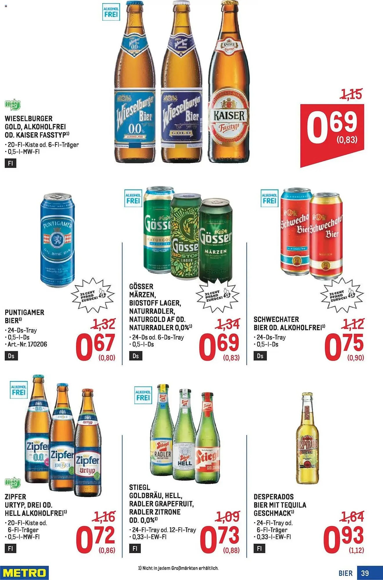 Metro Flugblatt von 8. Jänner bis 21. Jänner 2026 - Flugblätt seite  39