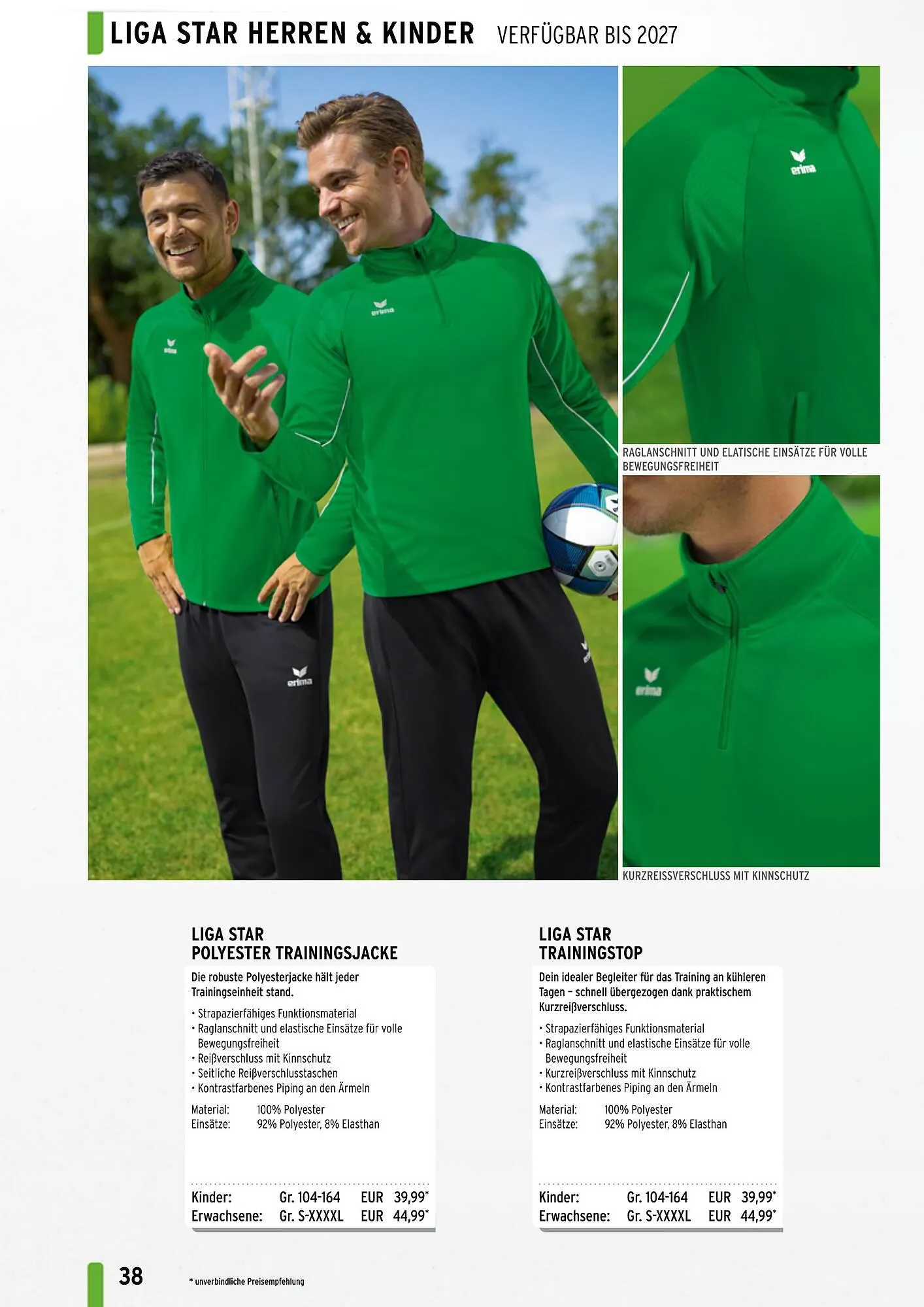 ERIMA Flugblatt von 2. Jänner bis 31. Dezember 2024 - Flugblätt seite 38