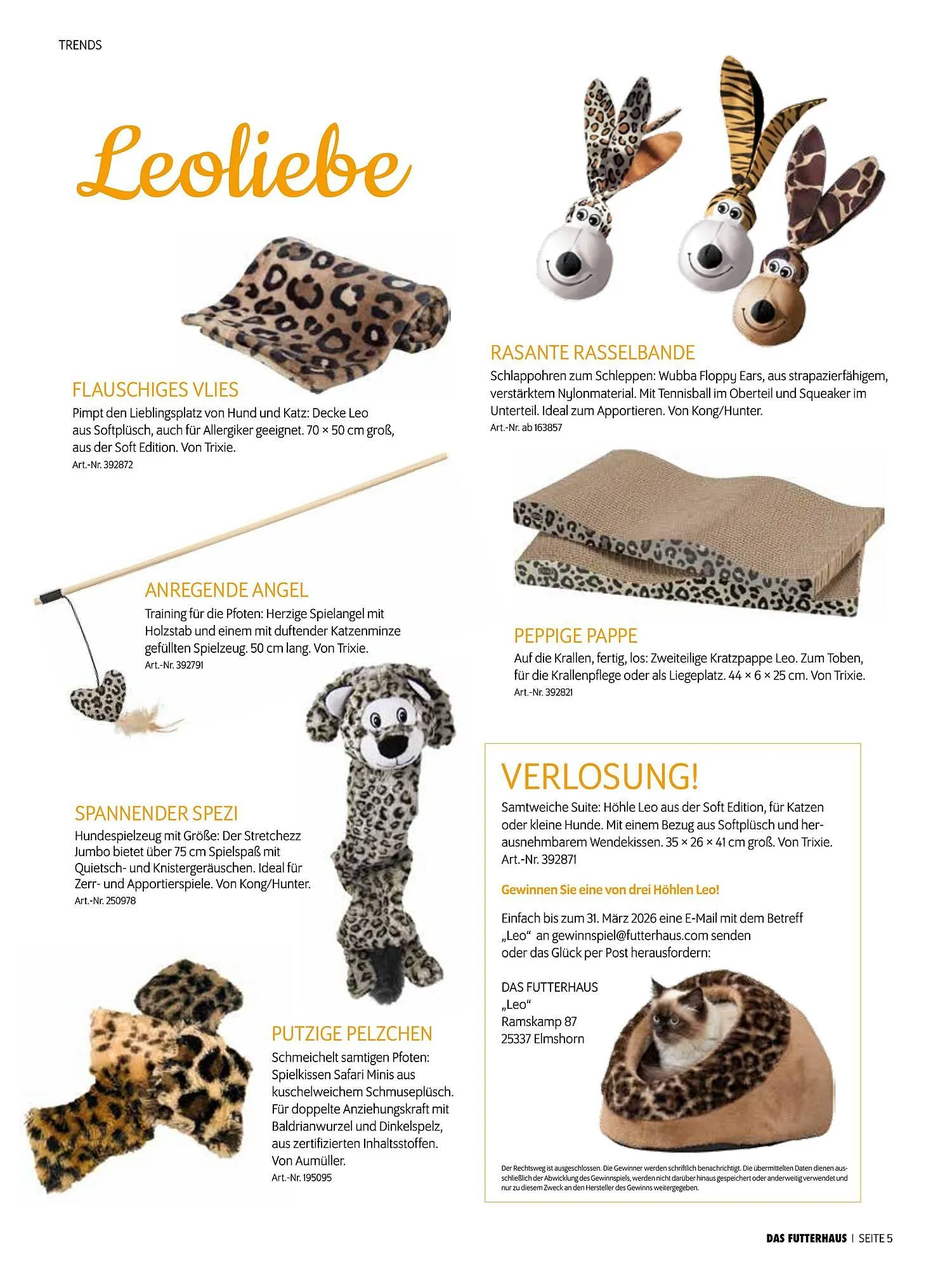 Das Futterhaus Prospekt von 16. Februar bis 8. März 2026 - Flugblätt seite  5