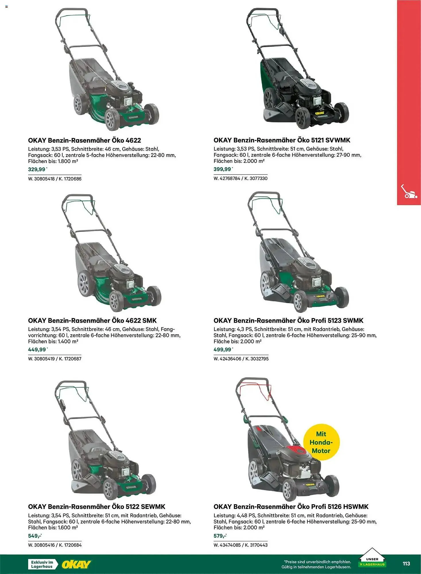 Lagerhaus Flugblatt von 22. Februar bis 31. Mai 2026 - Flugblätt seite 113