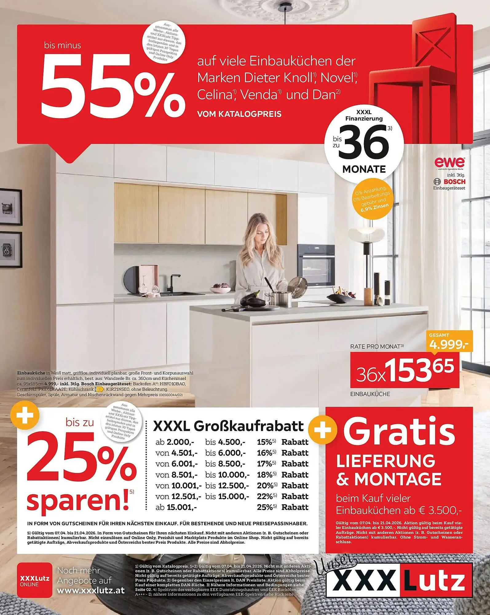 XXXLutz Prospekt von 7. April bis 21. April 2026 - Flugblätt seite  1