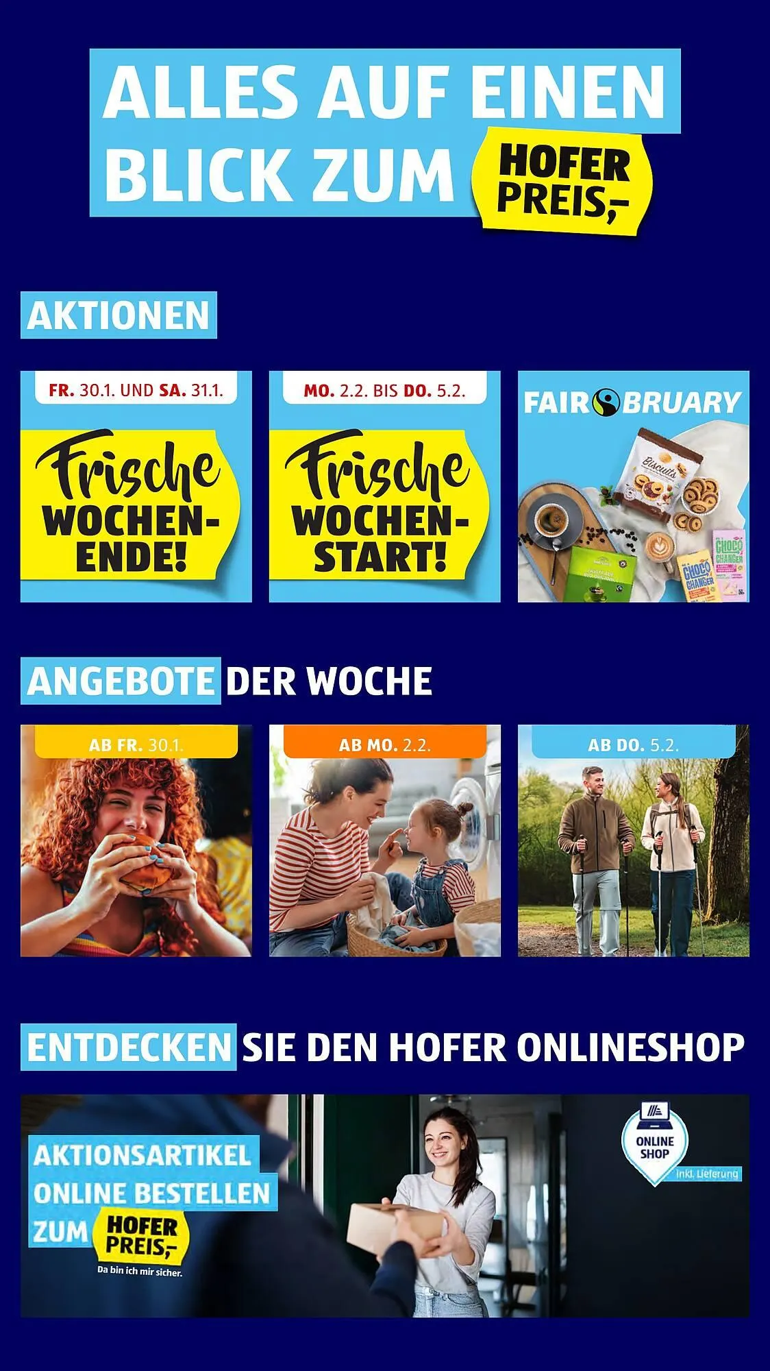 Hofer Flugblatt von 30. Jänner bis 5. Februar 2026 - Flugblätt seite  2