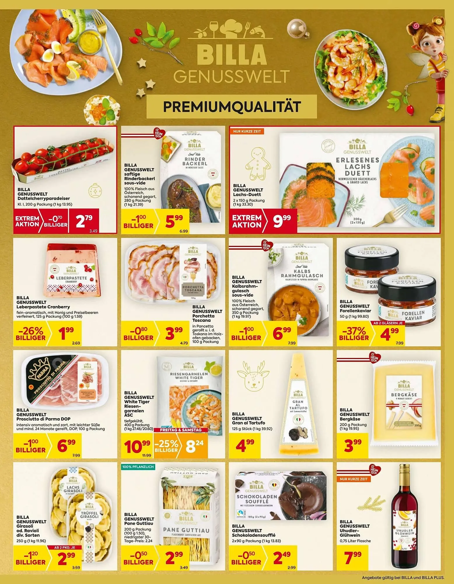 Billa Flugblatt von 11. Dezember bis 17. Dezember 2025 - Flugblätt seite  3