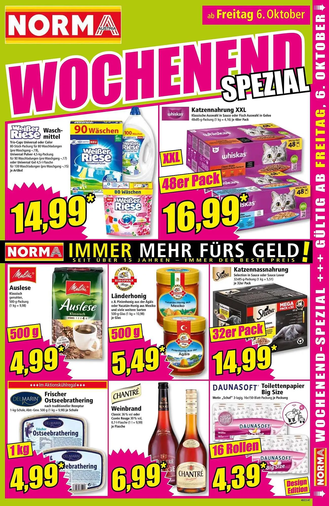 Norma Flugblatt von 2. Oktober bis 7. Oktober 2023 - Flugblätt seite 15