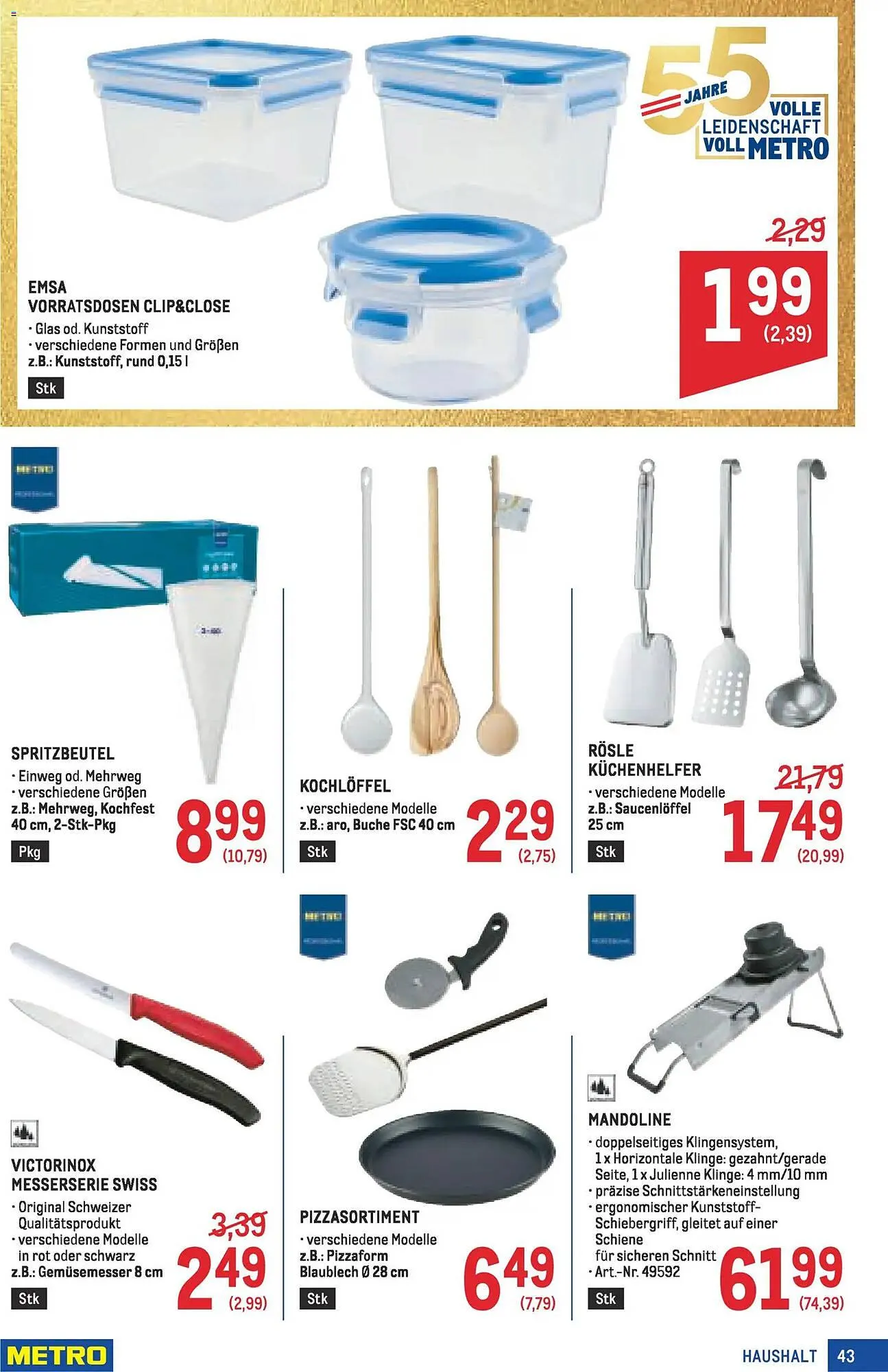 Metro Flugblatt von 5. März bis 18. März 2026 - Flugblätt seite  43