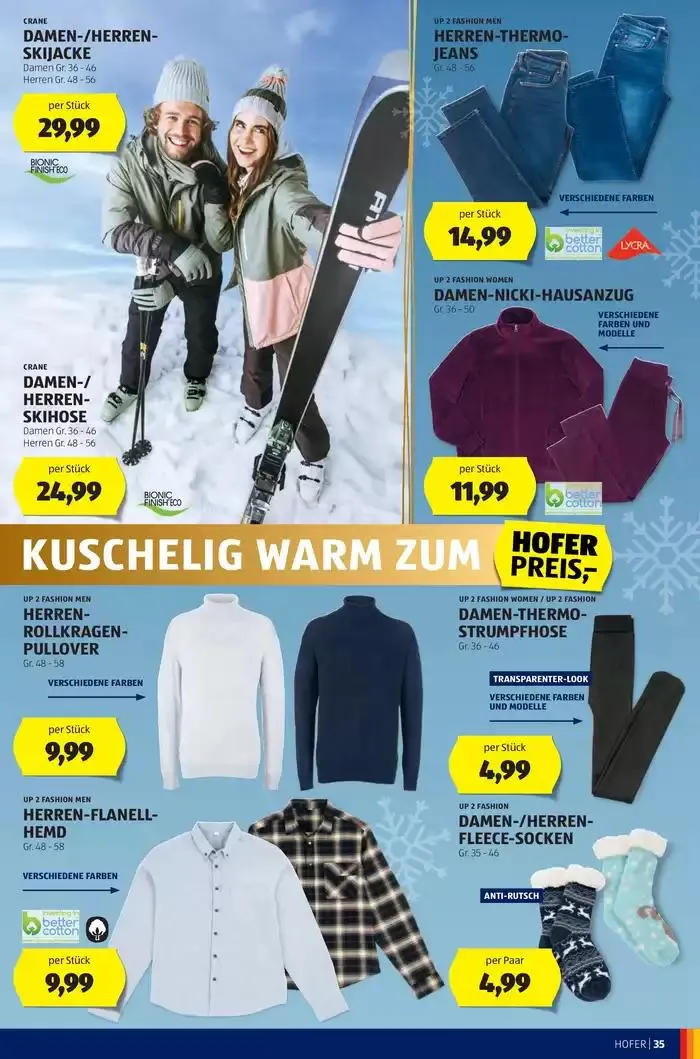 Blättern Sie online im HOFER Flugblatt von 20. November bis 4. Dezember 2024 - Flugblätt seite  39