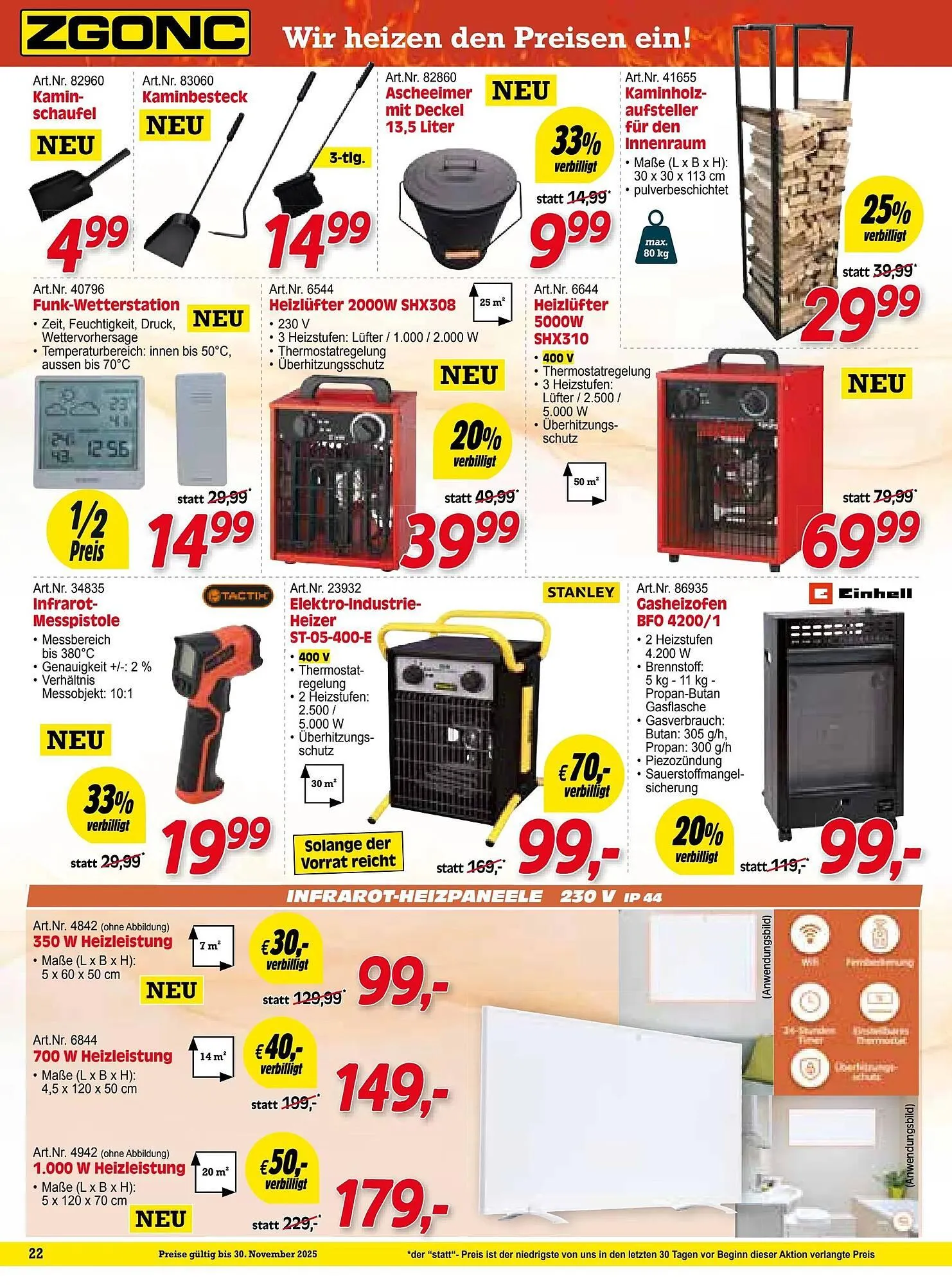Zgonc Flugblatt von 13. November bis 30. November 2025 - Flugblätt seite 22