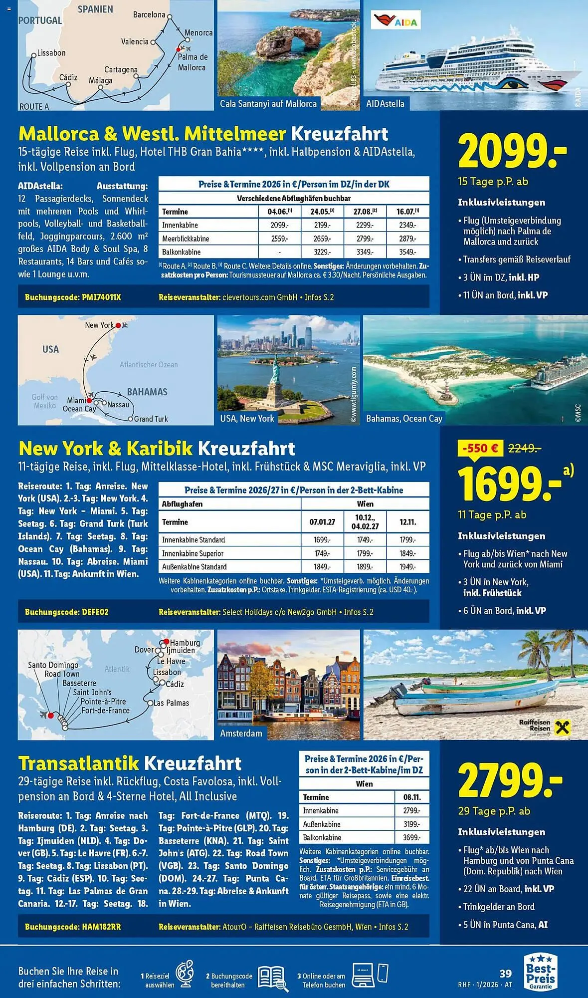 Lidl Flugblatt von 29. Dezember bis 31. Jänner 2026 - Flugblätt seite  39