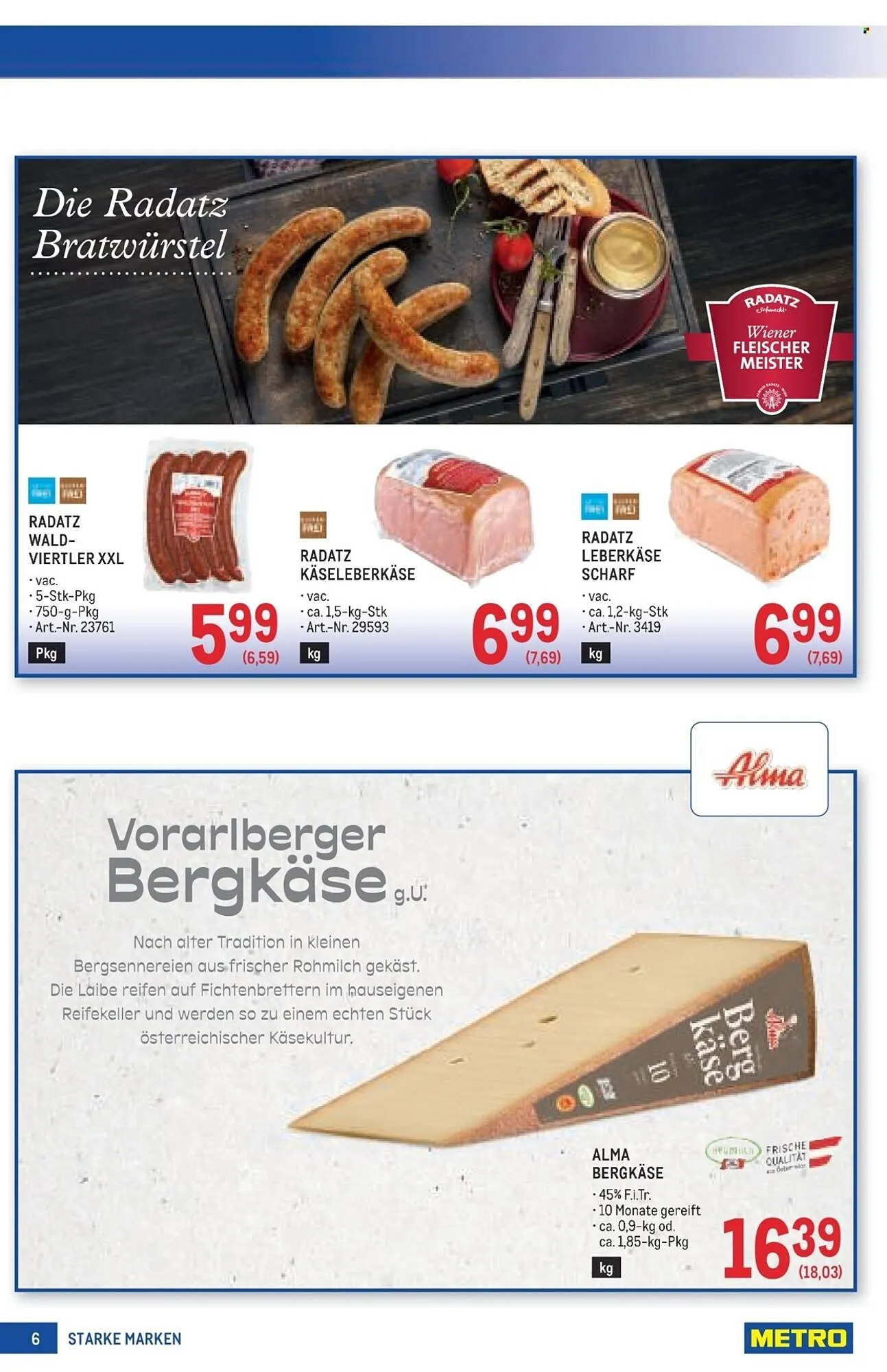 Metro Flugblatt von 8. Jänner bis 21. Jänner 2026 - Flugblätt seite  6