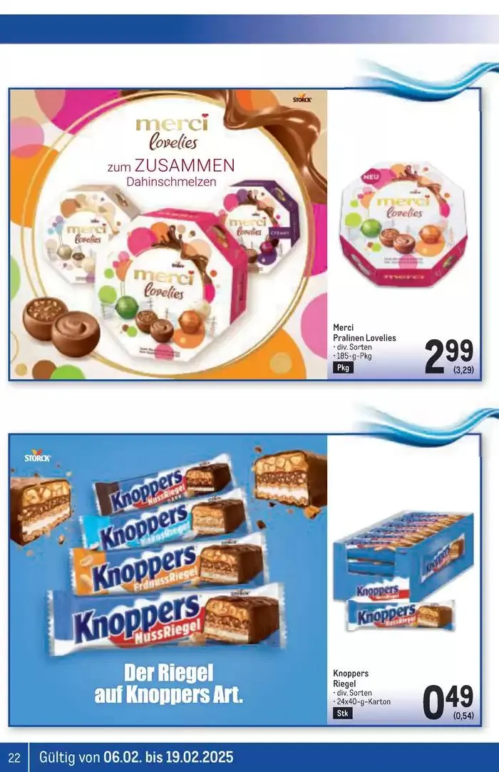 Sonderangebote für Sie von 6. Februar bis 19. Februar 2025 - Flugblätt seite  22