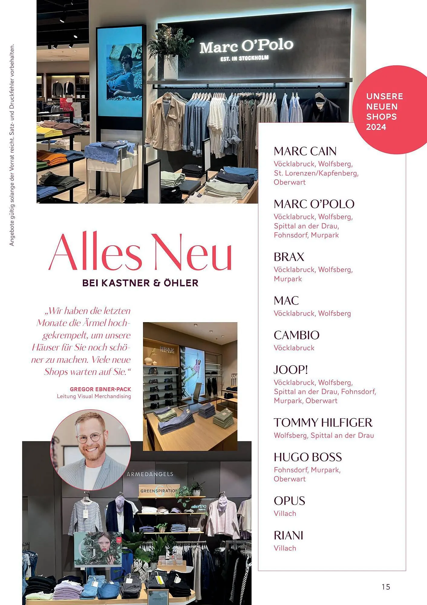 Kastner & Öhler Flugblatt von 1. Juni bis 31. August 2024 - Flugblätt seite  15