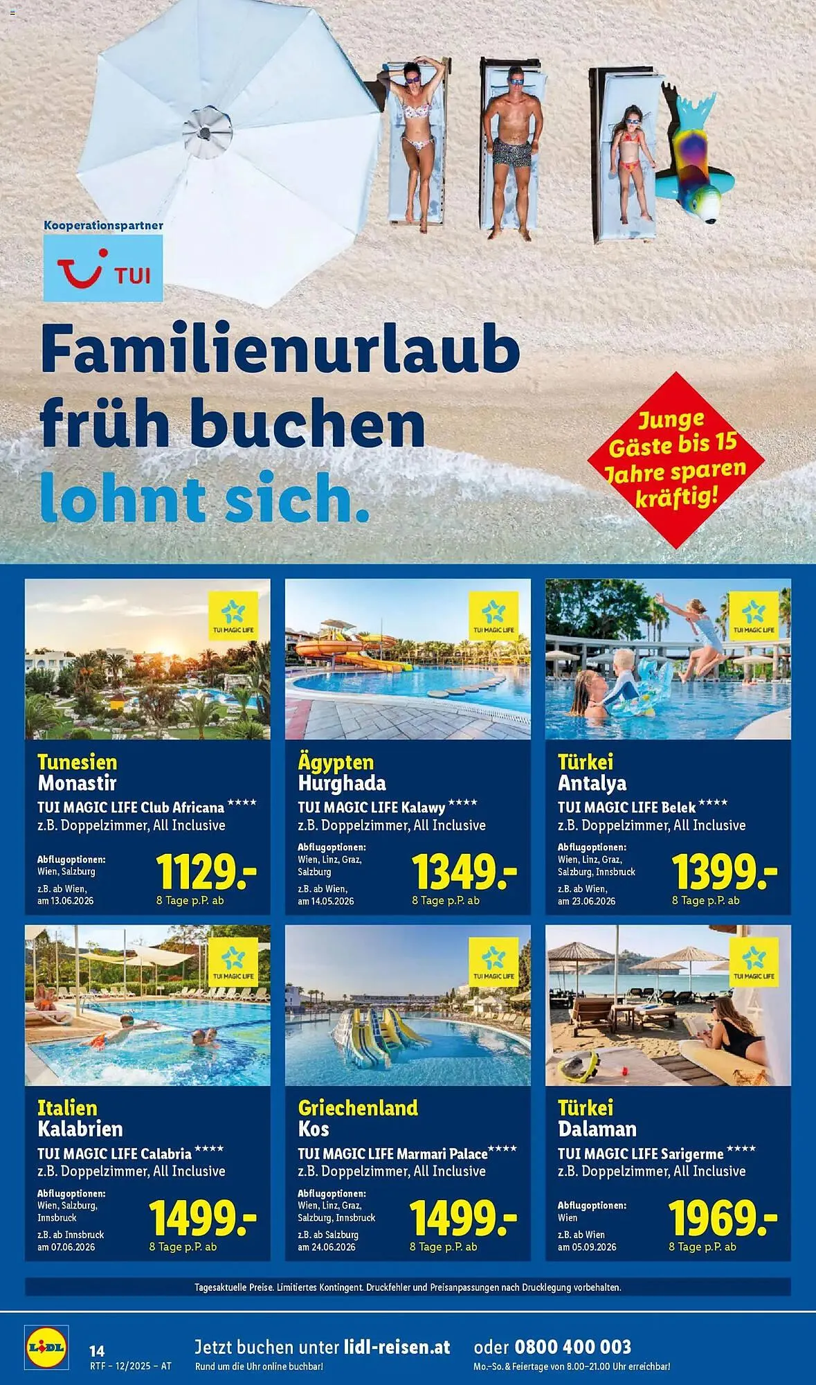 Lidl Flugblatt von 13. Dezember bis 15. Jänner 2026 - Flugblätt seite 14