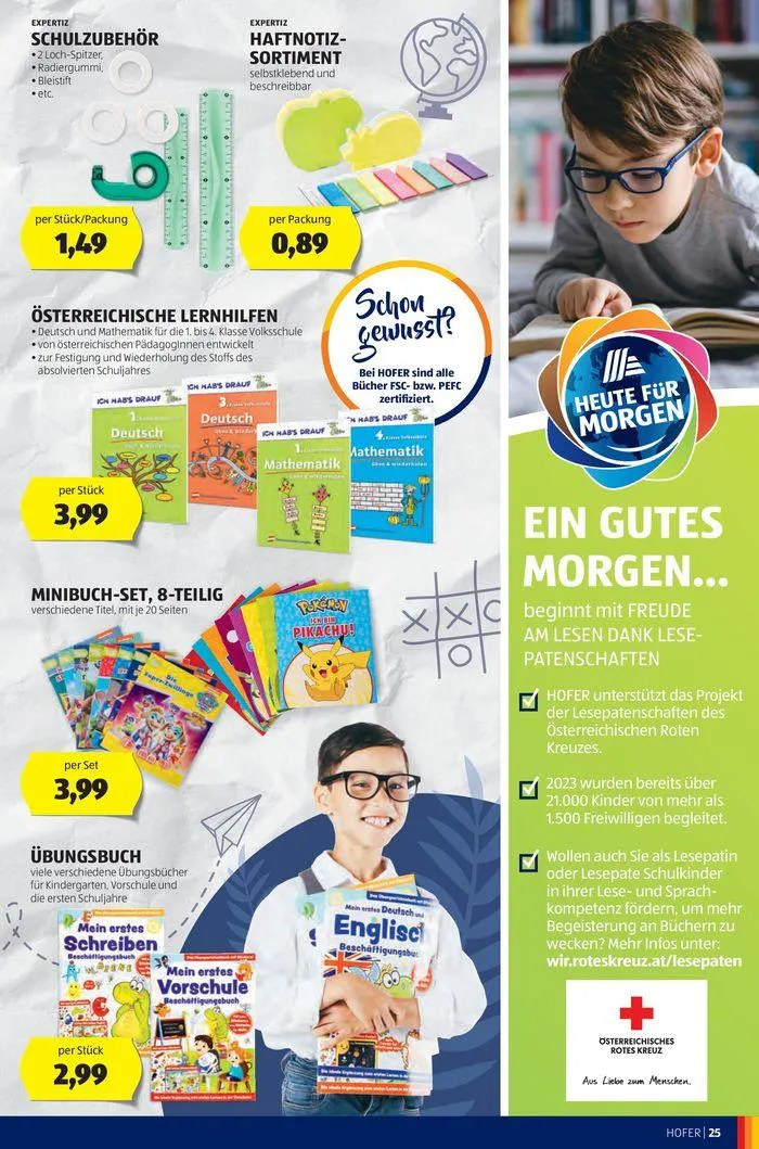 Blättern Sie online im HOFER Flugblatt von 31. Juli bis 14. August 2024 - Flugblätt seite 29