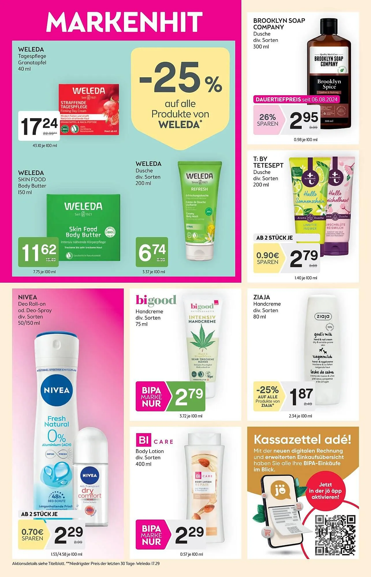 Bipa Flugblatt von 26. September bis 10. Oktober 2024 - Flugblätt seite  8